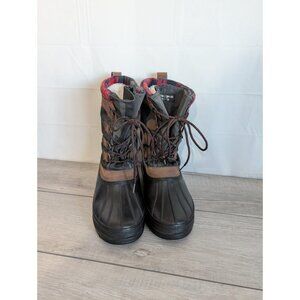 Weather Spirits Insulated Waterproof Boots Steel Shank Fishing Hunting Mens Sz 8